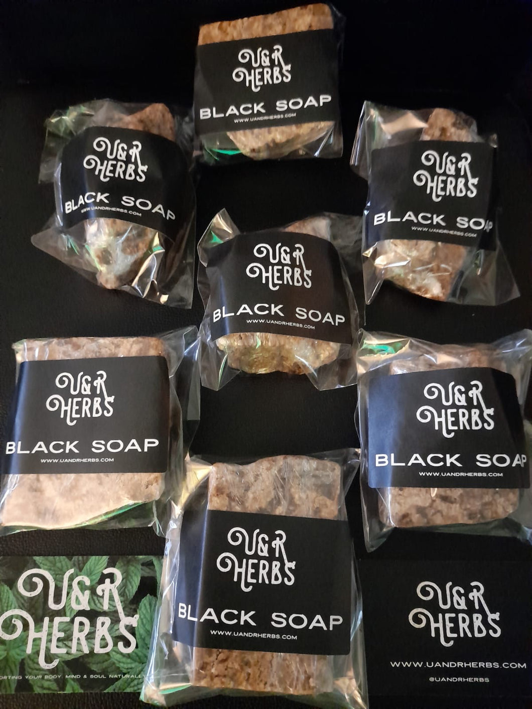 Raw African Black Soap