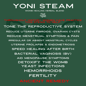 Yoni / Womb Steam - Herbal Blend