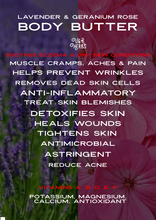 Load image into Gallery viewer, Lavender &amp; Geranium Rose Body Butter - 500mls
